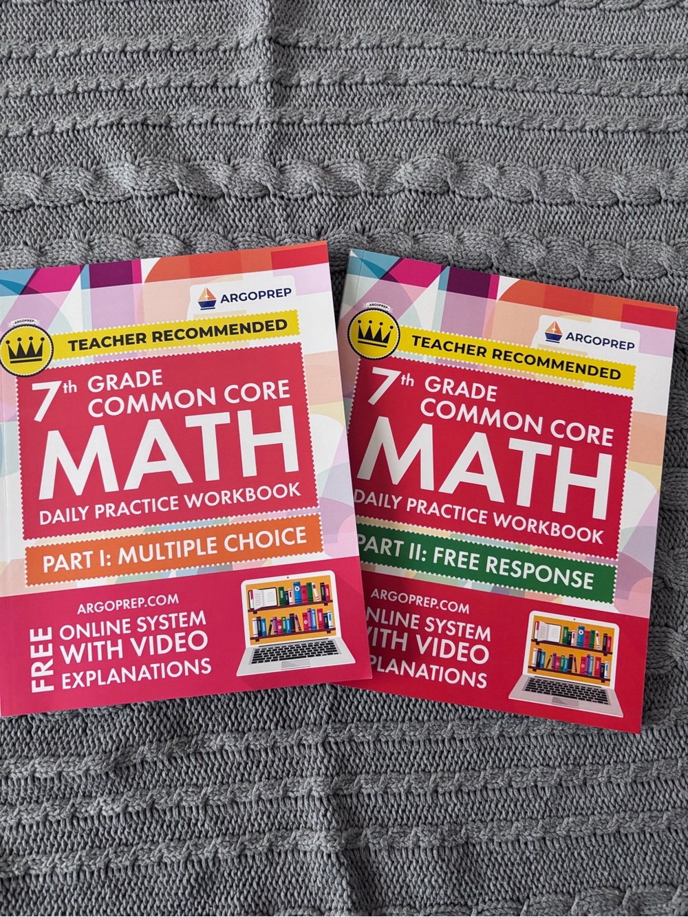 7th Grade Common Core Math Workbooks